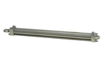 All Stainless Hydraulic or Pneumatic Cylinder - Push / Pull Strength 6000 kp - Side load max 500 kp