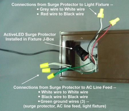 Surge Protection Device Spd 2 To, What Is The Black Wire In A Light Fixture